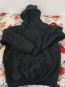 Black Pullover Hoodie
