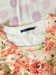 Vintage Ruffle Mini Dress