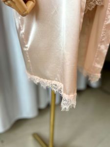 ‼️24Hrs EOS SALE‼️Vintage Peach Satin Robe