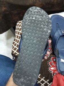 Puma Blue Flip Flops