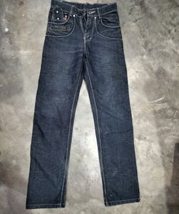 Men&#39;s Black Damage Jeans