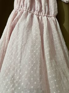 Pink High-Low Dress