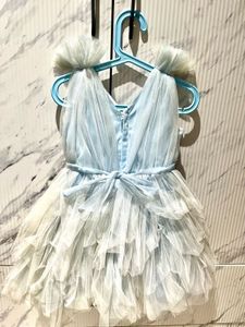 Blue Tulle Party Dress Size 20
