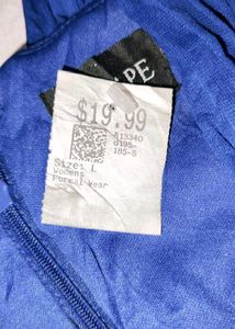 Rhinestone Embellished Royal Blue Bodycon Dress