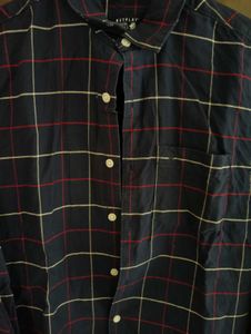 Netplay Check Full Sleeve Shirt For Men, 40inch