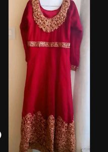Maroon Solid Duptta Gawon