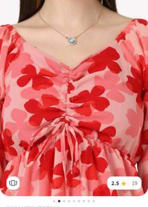 Floral Pattern One Piece From Myntra