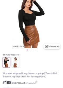 stripped long sleeve sweetheart neck top