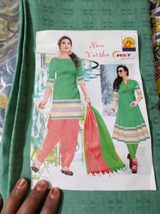 Khadi Cotton Dress Material Suit