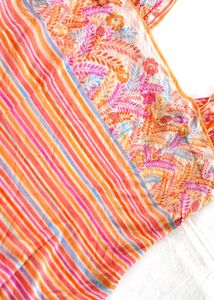 Floral Stripe Cami Top