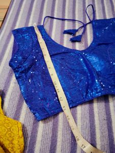 beautiful party wear  saree with blouse