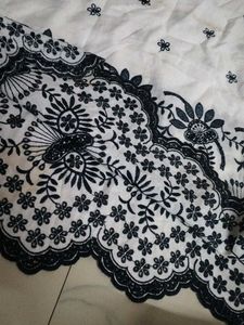 White Embroidered Tunic Dress