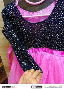 Pink Sparkle Party Dress