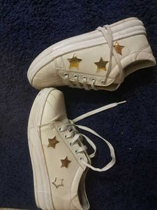 Women White Sneakers Basic