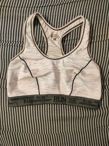 White Sports Bra