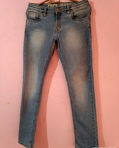 Boys Branded Slim Fit Pepe Jeans