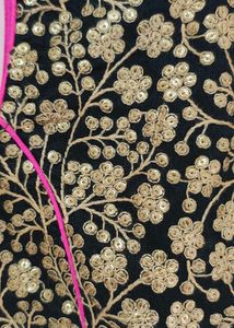 Stunning Pink Saree With Blouse (4-5year)