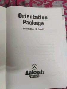 Aakash Orientation Package