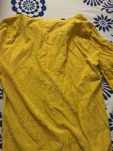 Yellow Daily Wear Top