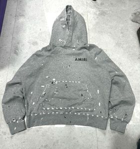 Amiri Authentic Paint Splatter Hoodie