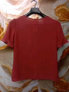New with Tag korean Cute Flair Aline Top