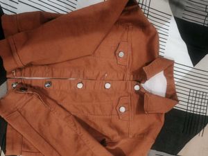 Brown Denim Jacket