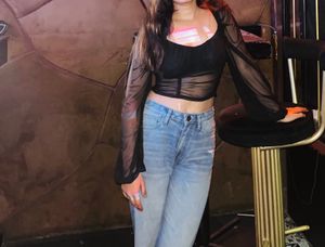 Black Crop Top