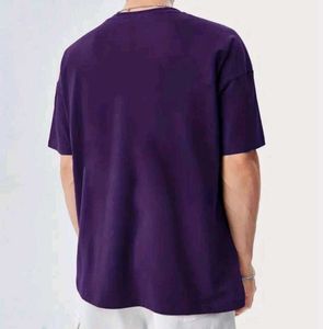 purple U.S polo brand Print T-Shirt