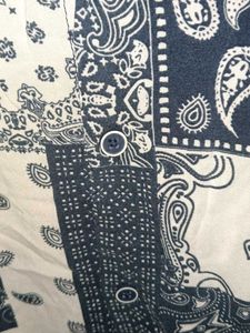 Patchwork Print Shirt