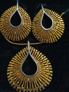 Sunset Glam- Necklace+Earring Set