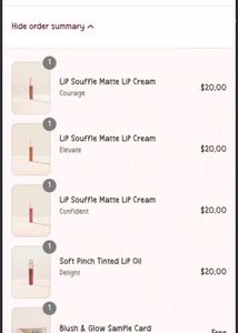 Rare Beauty Tinted Lip Oil And Souffle Creme