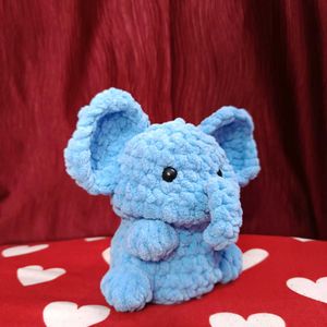Crochet Mini Elephant Toy 🐘