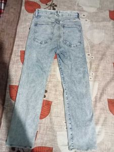 Acid Wash Jeans Made In Turkey Cm 155