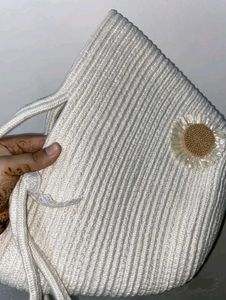 Cute Woven Tote Bag