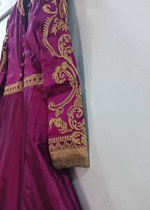 Royal Purple Gown