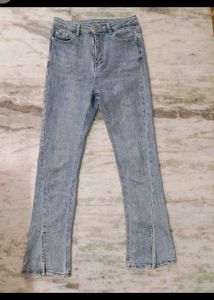 Korean Branded Flared Denim.