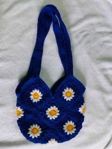 Daisy Crochet Handbag