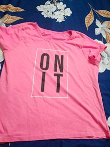 Pink ON IT T-Shirt