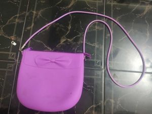 Combo Of 2 Mini Bags - One Silicon and 1 Leather