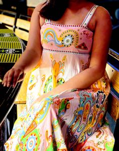 Paisley Print Sundress