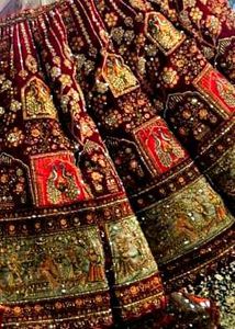 Bridal ball lehnga