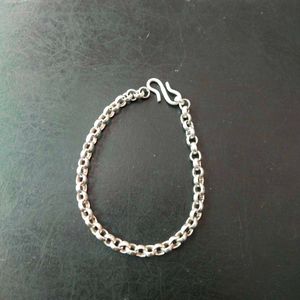 Pure Silver Link Chain ⛓️ Bracelet For Man&amp; Women.