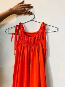 Orange Maxi Dress