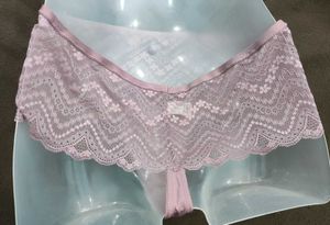 Lace Detail Thong Panties 🖤