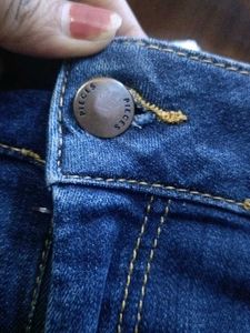 Dark Blue Denim Jeans