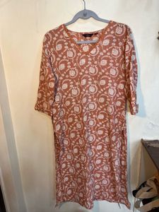 Floral Print Kurta