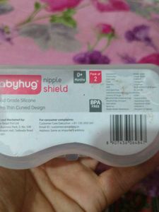 Baby Hug Nipple Shield  Silicone 13 Mm