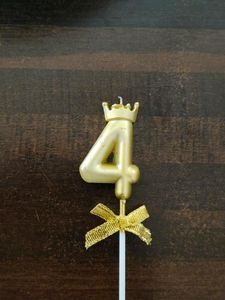B'day Candle Number 4