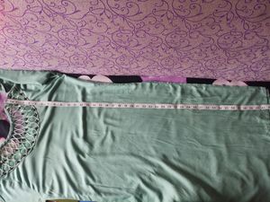 Pistachio Colour Kurti
