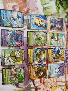 Pack Of 12 Pokemon real Cards